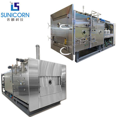 چین 10 متر مربع 100 کیلوگرم تجهیزات خشک کردن انجمادی تجاری، خشک کن انجمادی وکیوم مواد غذایی تامین کننده